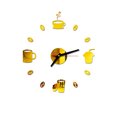 thumbnail image 2 of Agiferg 3D DIY Roman Numbers Acrylic Mirror Wall Sticker Clock Home Decor Mural Decals, 2 of 3