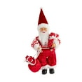 thumbnail image 4 of GUOOL Figurine de Père Noël de Noël pour Bureau, Étagère, Cheminée, Canne Rouge, 4 of 9