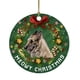 thumbnail image 2 of Fiudx Colgante Navideño de Perro, Adorno Divertido para Árbol, Impresión Por Sublimación de Alta Temperatura, Decoración Multiusos, Regalo para Fiestas de Oficina, Decoración Navideña para Ventanas o, 2 of 2