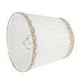thumbnail image 4 of 12X Chandelier Shades,ONLY for Candle Bulbs,Clip-on Fitter Lamp Shades, White, 4 of 9