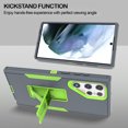 thumbnail image 6 of CoverON For Samsung Galaxy S22 Ultra Phone Case, Military Grade Heavy Duty Full Body Kickstand Cover - Gray, 6 of 9