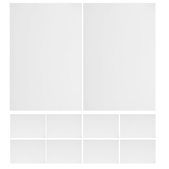 unbranded Hojas De Papel Metálico Plateado Espejo Para Y Manualidades