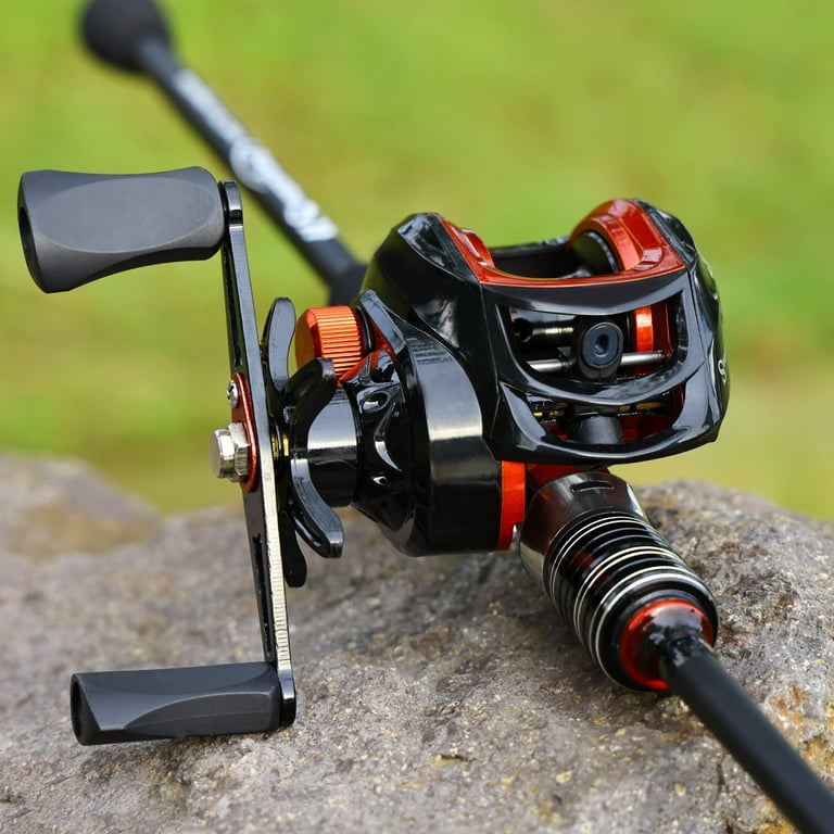 Sougayilang 4 Piece 7ft Casting Fishing Rod and 18+1 BB Super Smooth Baitcasting Fishing Reel Combos - Walmart.com Sougayilang 4 Piece 7ft Casting Fishing Rod and 18+1 BB Super Smooth Baitcasting Fishing Reel Combos - Walmart.com