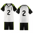 thumbnail image 5 of Conjunto de camisa y pantalones cortos para cosplay de la Academia Fukurodani, uniforme deportivo de voleibol, camiseta, ropa deportiva, traje de fiesta de Halloween, 5 of 5