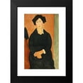 thumbnail image 2 of Amedeo Modigliani 13x18 Black Modern Framed Museum Art Print Titled - The Italian (1917), 2 of 5