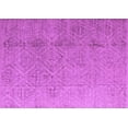 thumbnail image 1 of Ahgly Company Indoor Rectangle Oriental Purple Modern Area Rugs, 6' x 9', 1 of 4