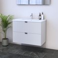 thumbnail image 2 of Nicole 2S 80 Floating Bathroom Vanity (32" Width), 2 of 6