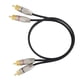 thumbnail image 5 of Cable 2RCA macho a 2RCA macho ANGGREK transparente menos pérdida de señal, 5 of 8