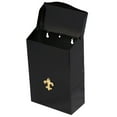 thumbnail image 6 of Solar Group Vertical Mailbox - Wall Mount, Weather-Resistant Metal - Black — Home & Garage Storage, Stackable Design, 6 of 6