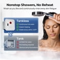 thumbnail image 3 of Calentador de Agua FOGATTI InstaShower 8 Pro 38x38 cm DC 12V Propano, 3 of 9