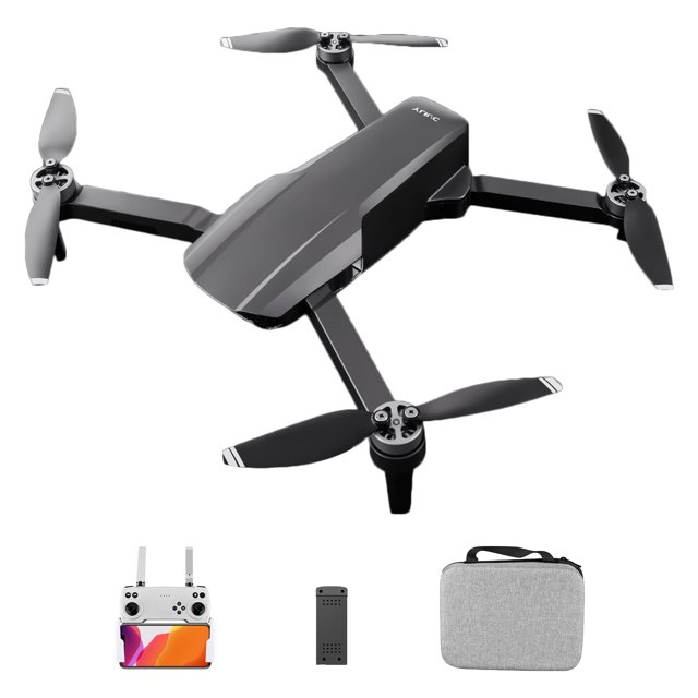 Tmvgtek Yl/Rc S106 4K Cámara Dual Gps Fpv Rc Drone Juguetes Con Batería (Negro)