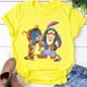 thumbnail image 2 of Camiseta de Disney "las muchas aventuras de Winnie The Pooh" para mujer, Tops Y2k, Camisetas estampadas, Harajuku de dibujos animados, Camiseta extragrande para mujer, 2 of 4