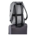 thumbnail image 4 of The Bugatti Group® Sterling Slim Business Backpack, Holds Lptops 15.6", 5.5" x 5.5" x 18", Gray, 4 of 7