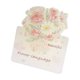 thumbnail image 2 of Tarjeta de Felicitación con Ramo de Flores 3D | Tarjeta Romántica de Felicitación En Papel para El Día de Los Enamorados | Diseño Floral con Cálidos Deseos | Papel Duradero | Decoración para Regalos, 2 of 6