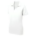 thumbnail image 1 of Gravity Threads Polo en Maille pour Femmes - Blanc - Moyen, 1 of 1
