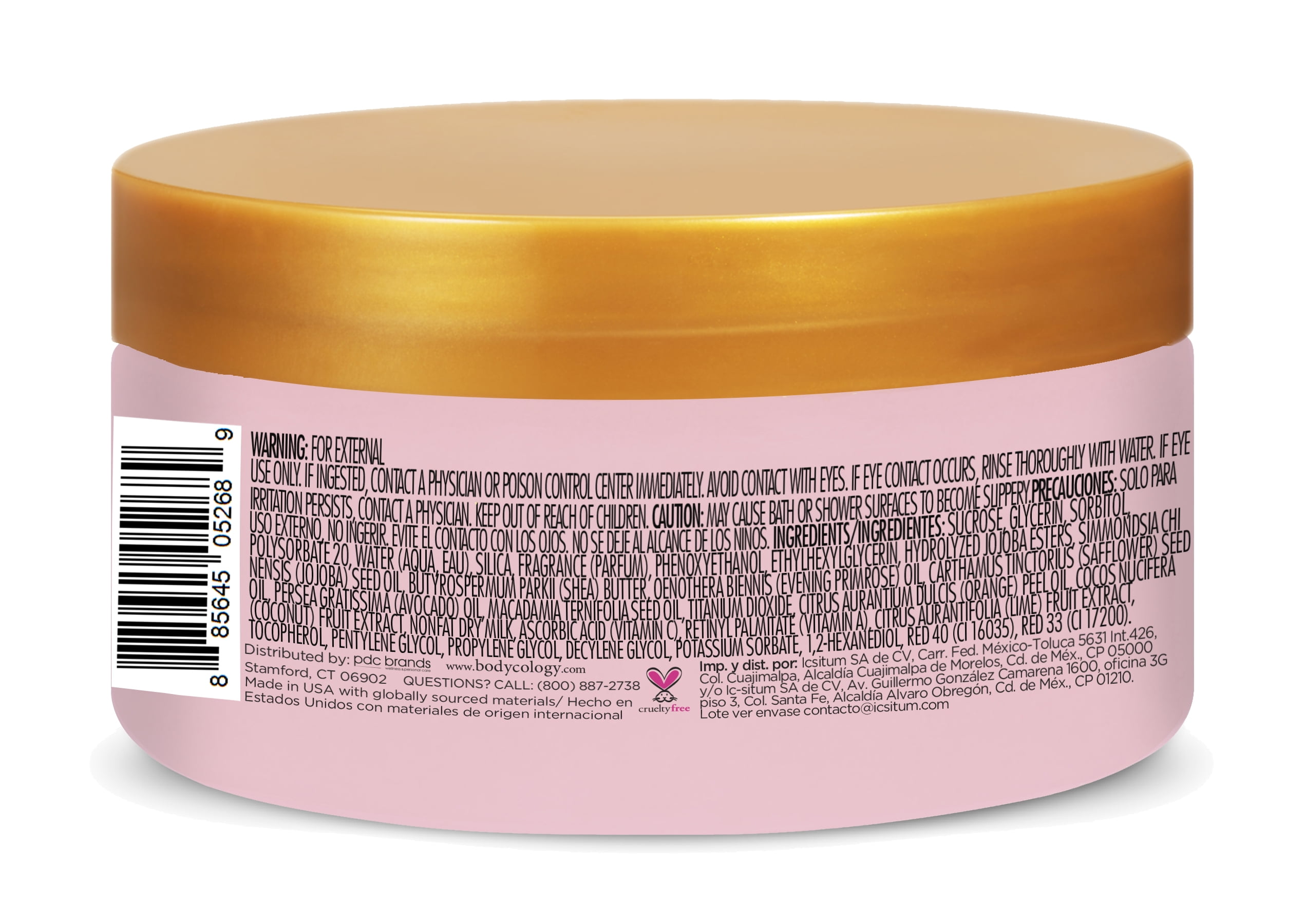 Bodycology Cabana Days Exfoliating Sugar Scrub, 10.5 oz