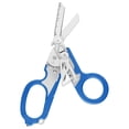 thumbnail image 1 of nipocaio 6 en 1 Ciseaux de Secours en Acier Inoxydable Bleu, 1 of 5
