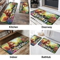 thumbnail image 4 of YIMEIS Spring Squirrel 23.6''*35.4'' Flannel Skin-Friendly Mat, Non-Slip, Rug Around Bathtub, 4 of 7
