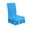 Lake Blue, variant on Dining Chair Covers with Skirt, Universal Easy Fitted Dining Chair Slipcovers High Stretch for Home Ceremony Banquet Wedding Party