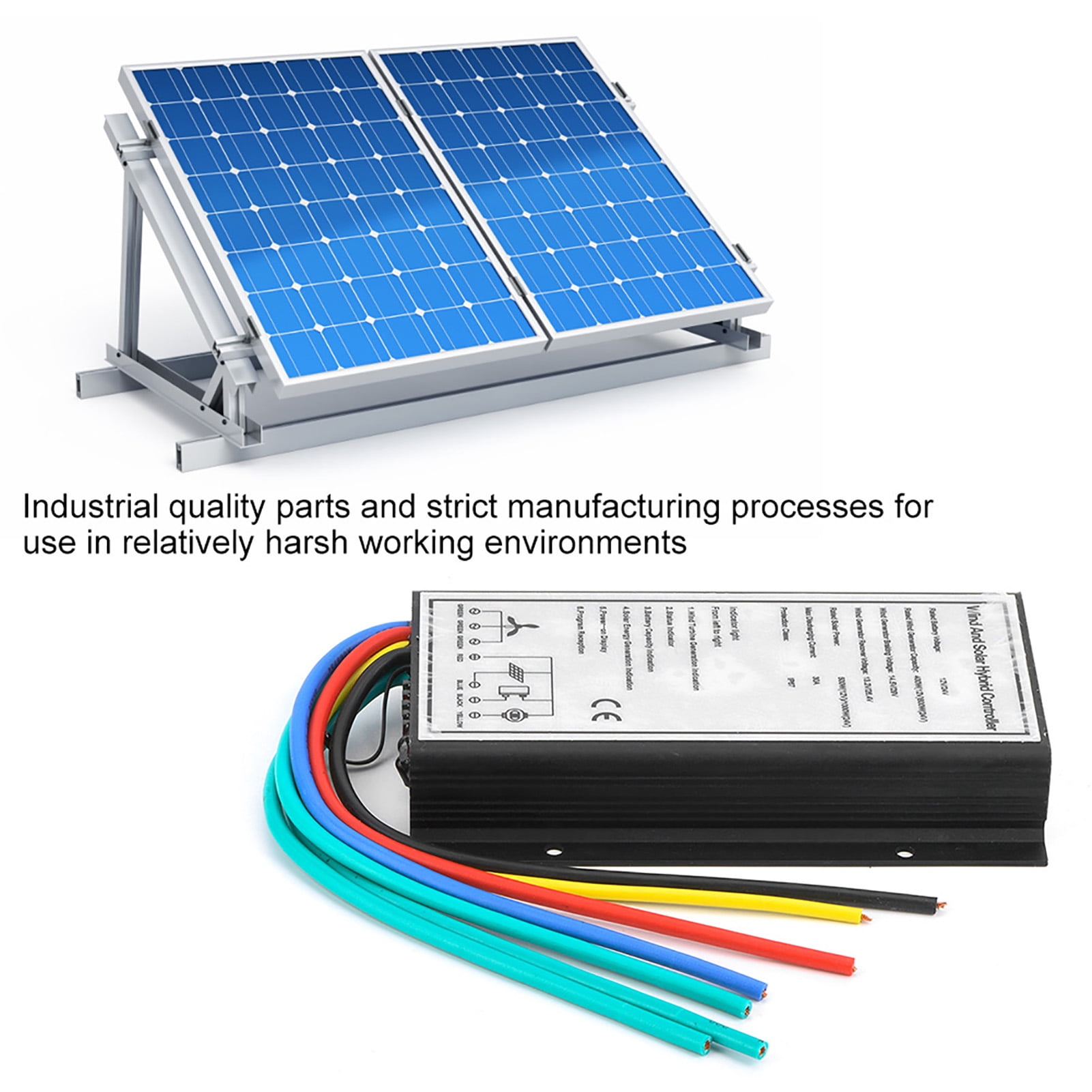 Leylor Generators & Portable Power-12/24V 400/800W Wind 500/1000W Solar Energy Hybrid Charge Generator Controller