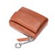 thumbnail image 2 of Monedero de piel auténtica multicapa, sencillo, mini, con cremallera, para mujer, pequeño, tarjetero, 2 of 5