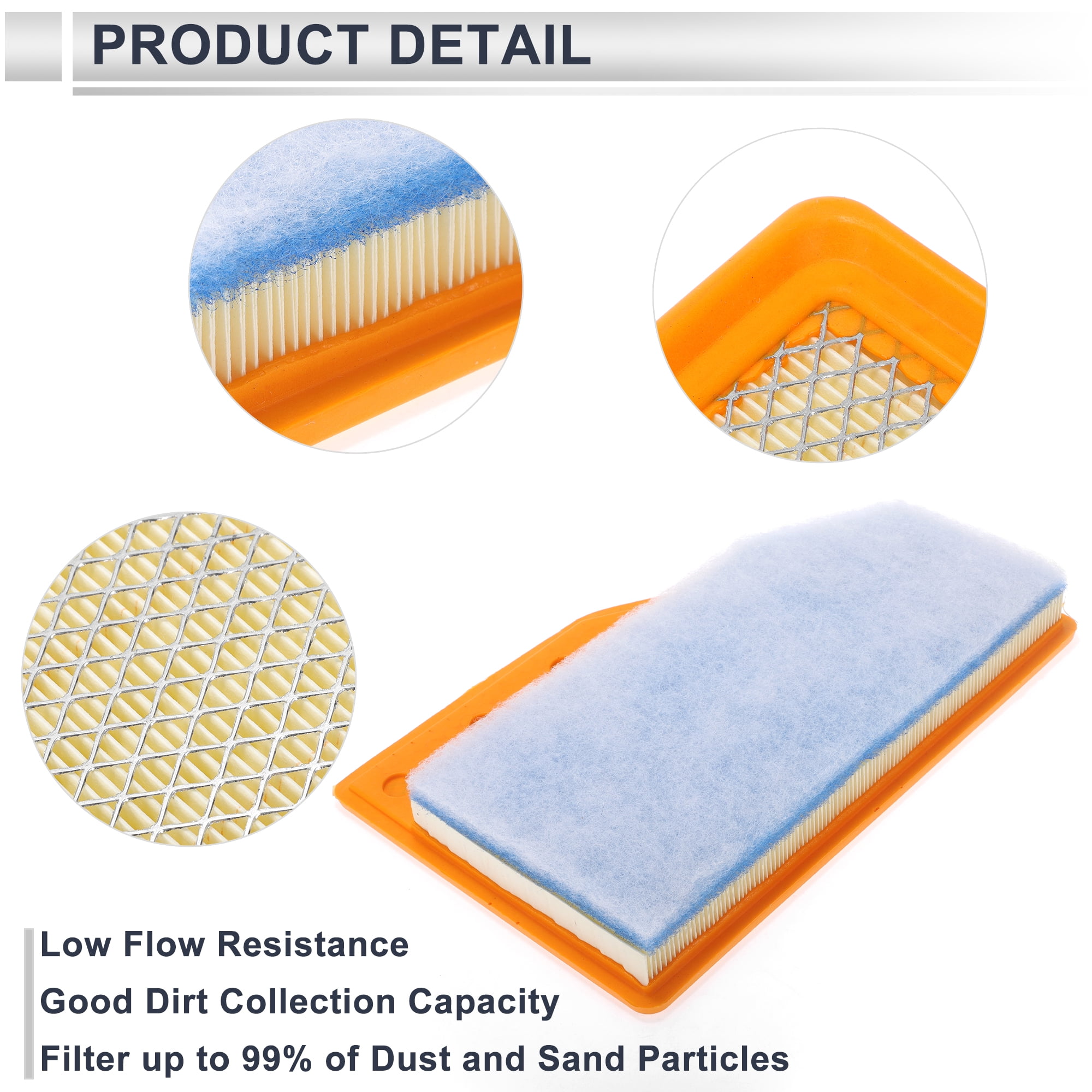 Unique Bargains 1pc Engine Air Filter for Cadillac XT4 2019-2024 No.23430313