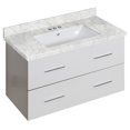 thumbnail image 1 of Imaginations Américaines 36 po W Vanity Set Blanc, 1 of 1