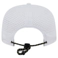 thumbnail image 4 of Men's New Era White Pittsburgh Pirates Perforated Golfer Snapback Hat, 4 of 5