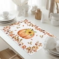 thumbnail image 5 of Sunflower Sunflower Placemats Set of 6 Eucalyptus Leaf Rose Heat Insulated Linen Place Mats, Washable Stain-Proof Table Mats for Dining Tables Holiday Decor 13x19inch, 5 of 9