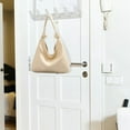 thumbnail image 1 of Over The Door Hooks Hanger With Extended Arms For Easy Use By Women Bathroom Accessories And Towel Rack Organization 1 Pack, 1 of 4