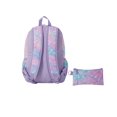 thumbnail image 2 of Jetstream 2pcs Kangaroo Pocket Backpack set, Pastel Butterfly, 2 of 3