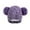Purple, variant on lnmuld Solid Color Winter Warm Kids Knitted Hat with Double Layer & Ear s - Cozy Cold Weather Toddler Boy Girl Cap for Holiday Size:One Size
