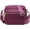 Purple, variant on Nylon Crossbody Bags for Women Purses and Handbags Women's Casual Messenger Bag Waterproof Black Crossbody Purse Black