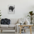 thumbnail image 2 of Stupell Industries Black White Monochrome Serene Fjord Horse Portrait Photography Black Framed Art Print Wall Art, 11x14, by Sally Linden, 2 of 5