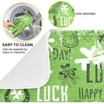thumbnail image 2 of FREEAMG Green Patricks Day Dish Drying Mat for Kitchen, 16 x 18 Inch Microfiber Absorbent Dish Drying Pad, Machine Washable Kitchen Counter Protect Mats, 2 of 7