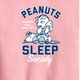 thumbnail image 2 of Peanuts - Peanuts Sleep Society - Toddler & Youth Crewneck Fleece Sweatshirt, 2 of 5