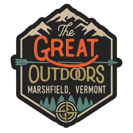 

Marshfield Vermont The Great Outdoors Design 4-Inch Fridge Magnet