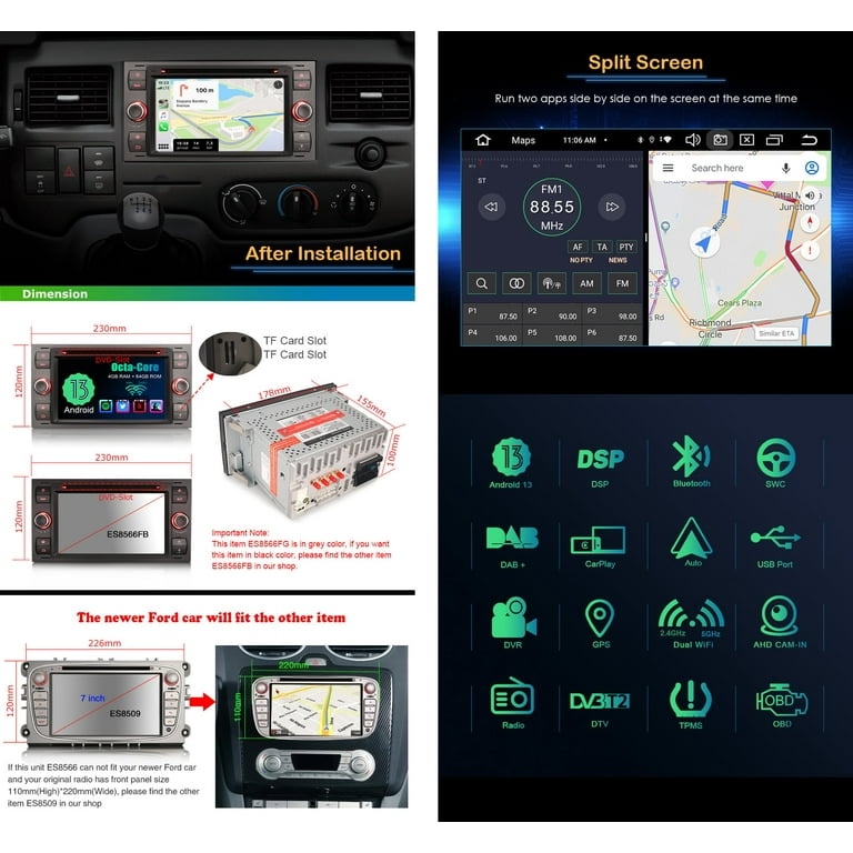 XTRONS 8CORE 4GB 64GB Android 14 Autoradio GPS Navi WiFi Für Audi A3 8P XTRONS 8CORE 4GB 64GB Android 14 Autoradio GPS Navi WiFi Für Audi A3 8P