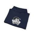 thumbnail image 3 of Mehrathon x Baker Club Deck Skateboard 2000s Skate Vintage Classic Hoodie Print - M / Navy, 3 of 5