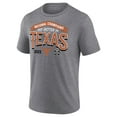 thumbnail image 2 of Men's Heather Gray Texas Longhorns 2025 NCAA Softball Women's College World Series Champions Tri-Blend T-Shirt, 2 of 4