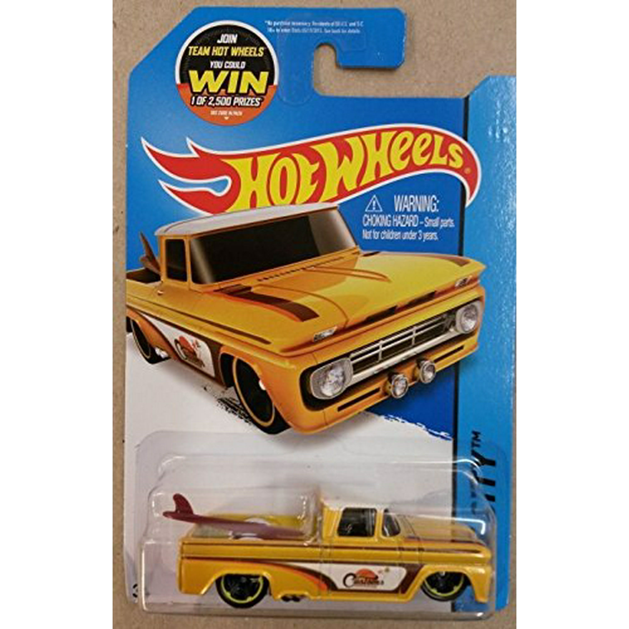 Hot Wheels 2015 HW City Custom 62 Chevy 72/250, Light Orange