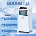 thumbnail image 2 of HOMCOM Portable Air Conditioner with 4 Modes and 215-344 Sq. Ft Coverage, 2 of 10