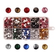 thumbnail image 1 of 6000x de de Cristal de de Imitación con Espalda Plana para Joyas, Arte de Uñas, 1 of 8