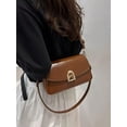 thumbnail image 2 of Women's Classic Flap Shoulder Bag Crossbody Purse with Metal Lock Closure, 2 of 8