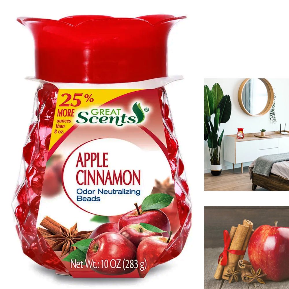Apple Cinnamon Great Scents Pearl Air Freshener Odor Eliminator Scented