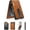 Brown, variant on 2 Styles RFID Blocking Minimalist Card Holder Wallet, Leather & Carbon Fiber Pop Up Card Case with Money Clip, Slim Anti-Theft Credit Card Wallet for Men