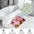 thumbnail image 3 of Valentine's Day Polyester Non-Slip Machine Washable Floor Rugs, Floor Mats, and Bath Rugs, 3 of 6