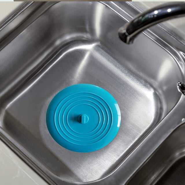 Xihbxyly Tapón de Bañera de Silicona Suave, Fácil de Limpiar, Antideslizante, Ideal para Cocina, Baño y Lavadero, Multiusos para El Hogar, Juego de 2, 15 Cm de Diámetro.