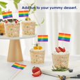 thumbnail image 4 of AhfuLife Rainbow Toothpick Flags for Pride Decorations, 100 Pcs Pride Day Cocktail Picks, Mini Pride Flag LGBTQ Pride Decor for Gay Pride Day Party Wedding Decorations, 4 of 7