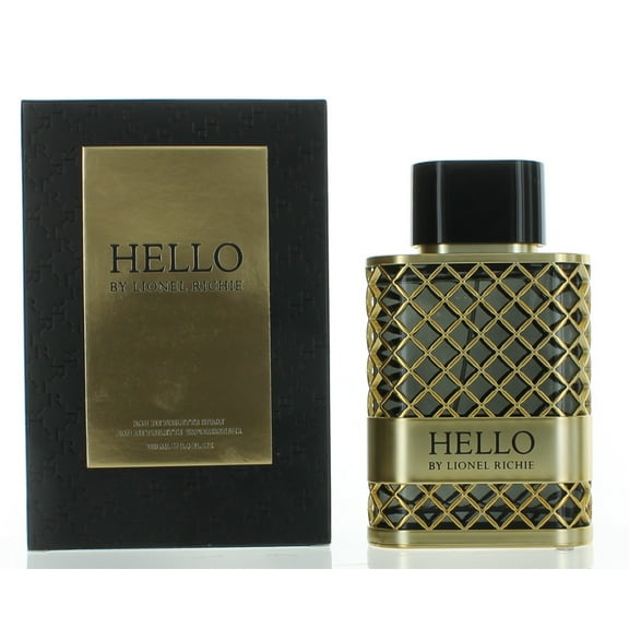 Lionel Richie Hello for Men, EDT Men's Cologne, Fragrance for Men, 3.4 oz